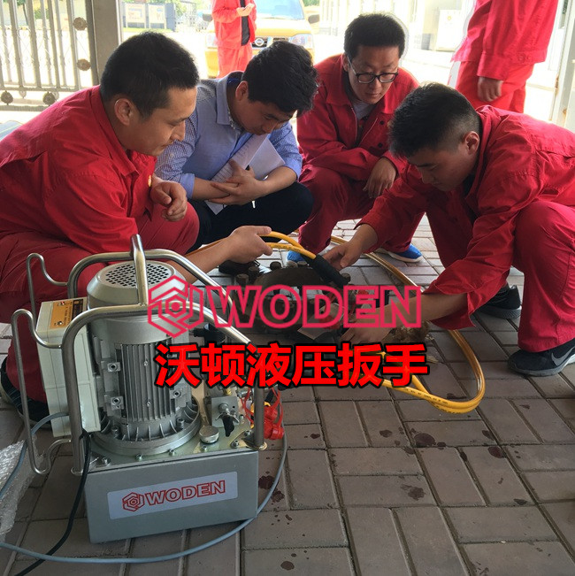 沃頓液壓扳手應用于化工行業